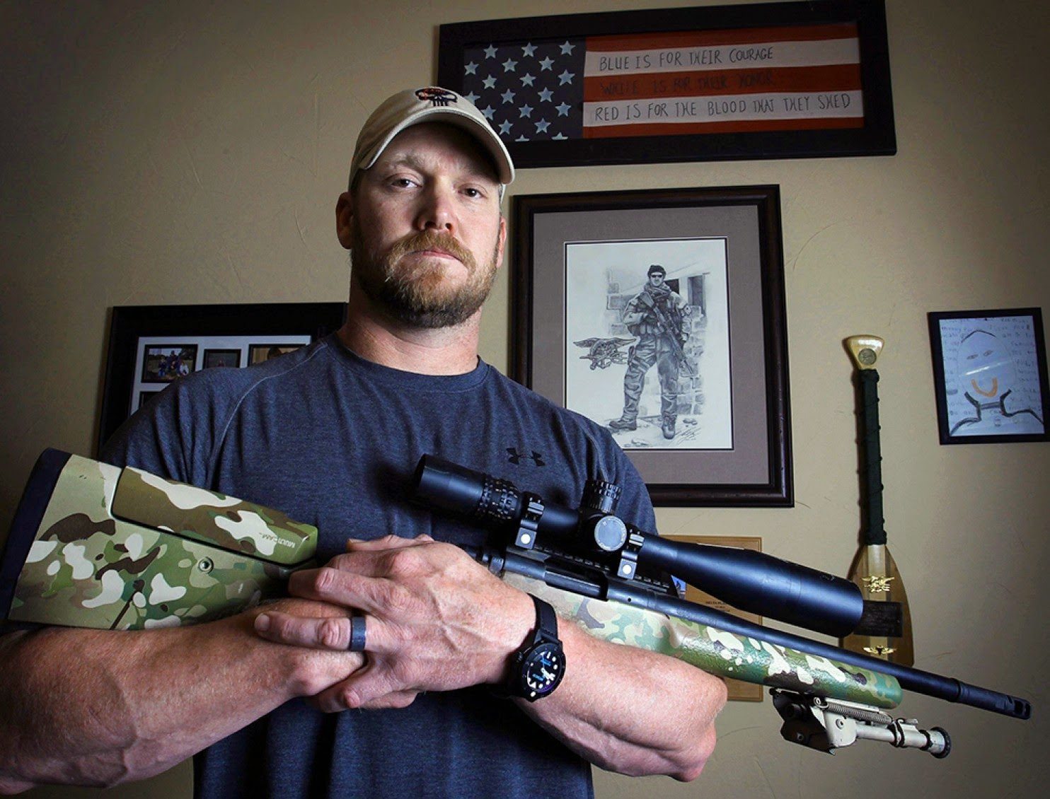 Chris Kyle, The American Sniper, The Real life Punisher!