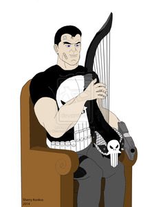 the_punisher___my_gun__my_harp__and_me_by_owossoharpist-d7sn4xh