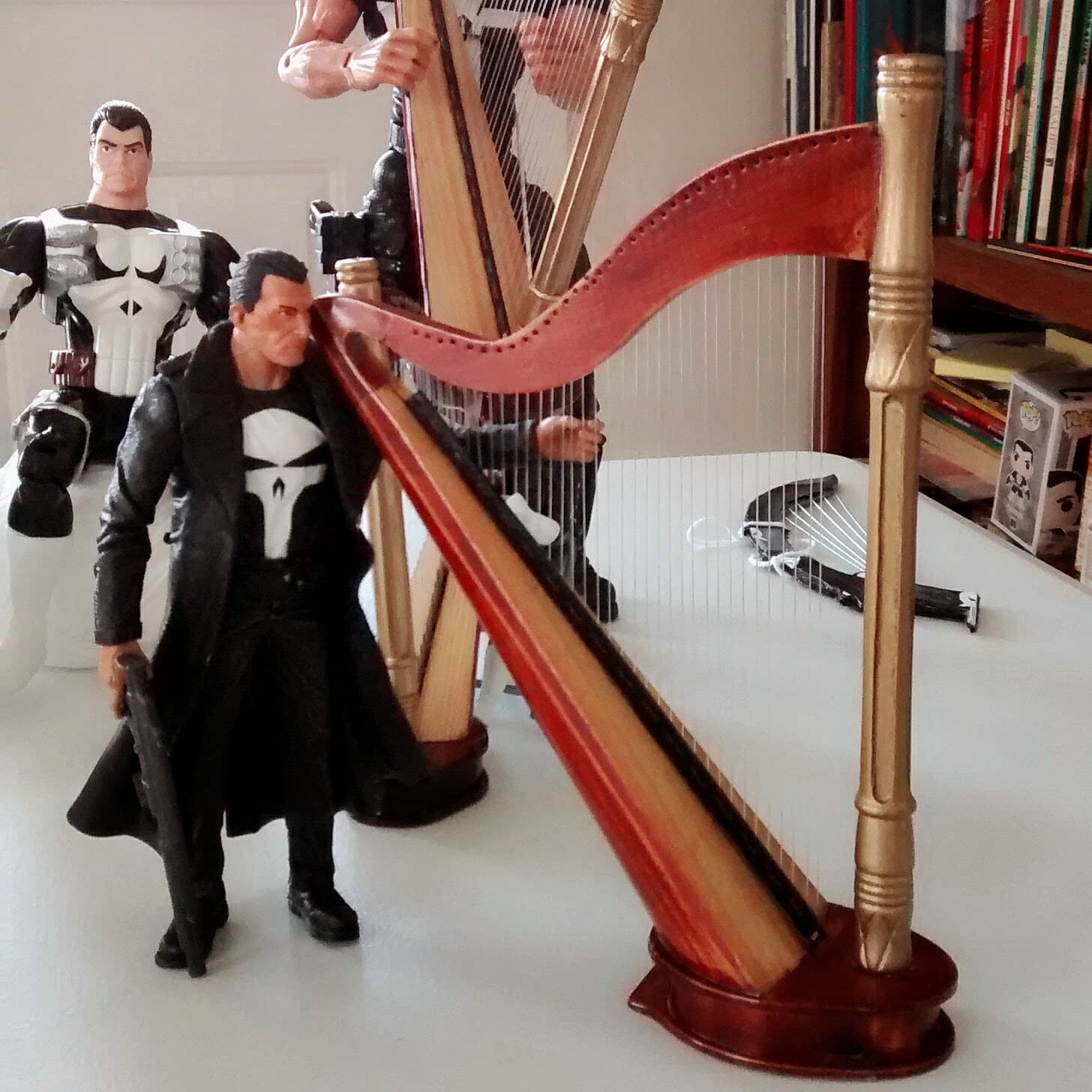 Look who just joined The Punisher Harp Ensemble.
