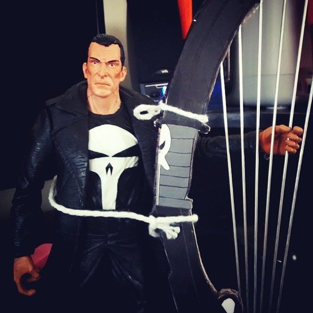 100th post showing The Punisher and WarHarp.