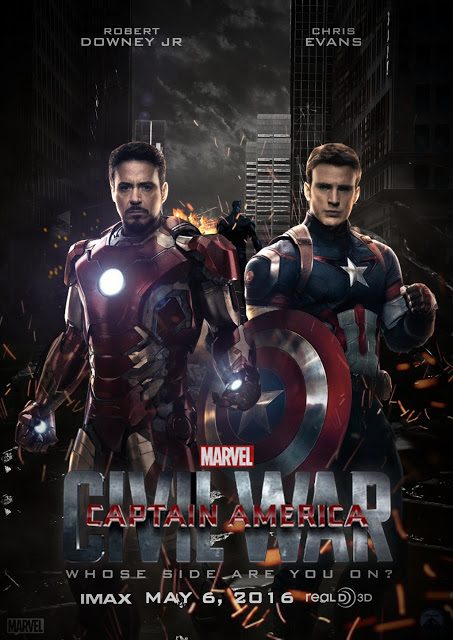 Promo Poster for Captain America: Civil War