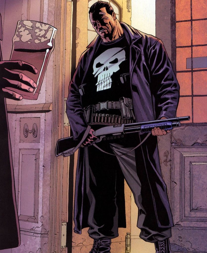 He Is Known As The Punisher! From Punisher Max #1 - Kitchen Irish