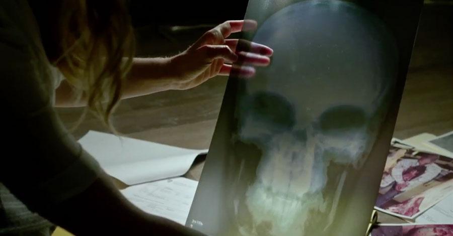 Possible Punisher Skull Emblem sighted on Daredevil Teaser.