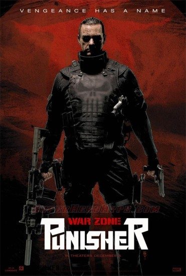 Punisher War Zone 2008 Film Poster.