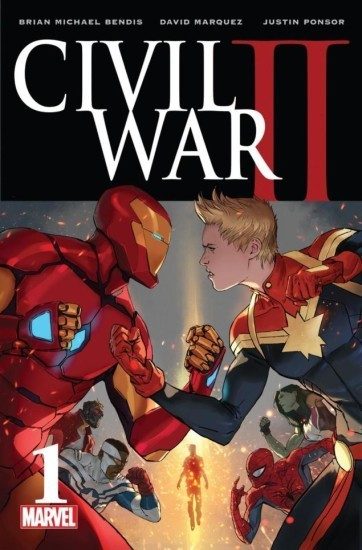 Civil War II cover where one major hero will die!