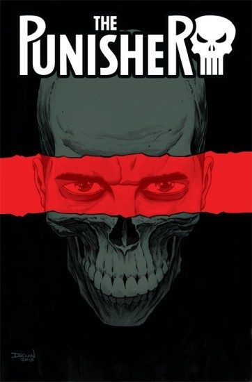 Cover Variant to Punisher #1 by Becky Cloonan and Steve Dillan