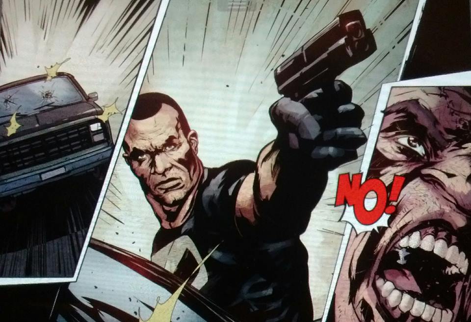 Daredevil/Punisher Comic Sample.