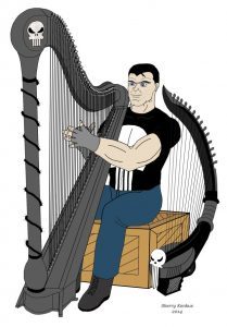The-Punisher-and-his-harps-e1457322232542