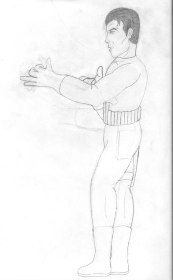 Punisher sketch.