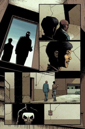 Punisher Comic Preview 3. Art by Steve Dillon.