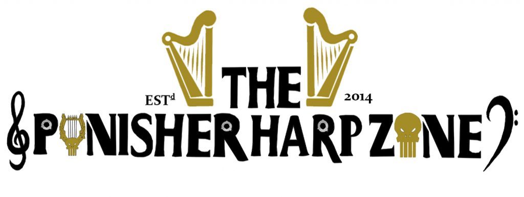 The Punisher Harp Zone Logo (light)