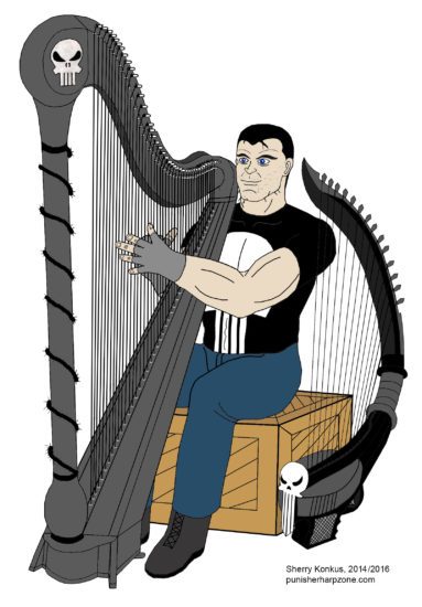 The Punisher and his harps (Modified)