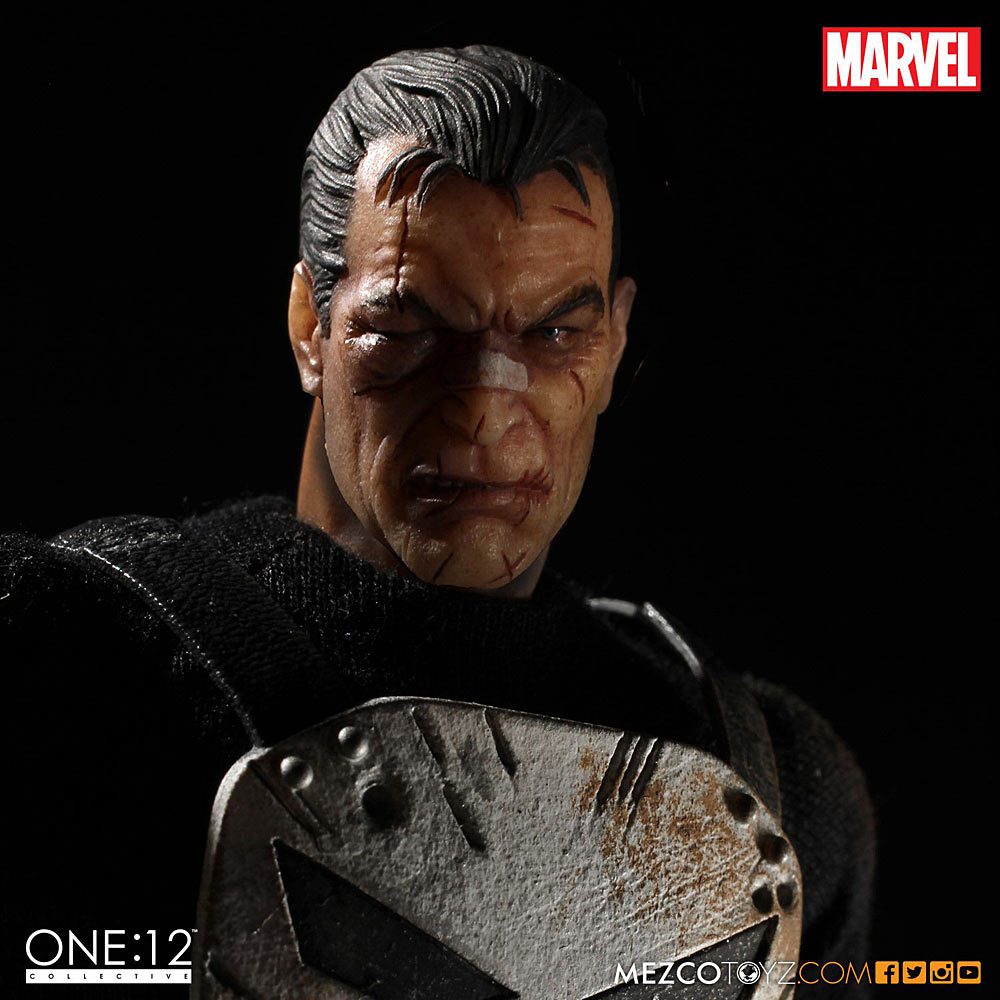 Introducing The Punisher from Mezco Toys.