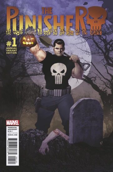 Punisher Annual Cover by Olivetti.