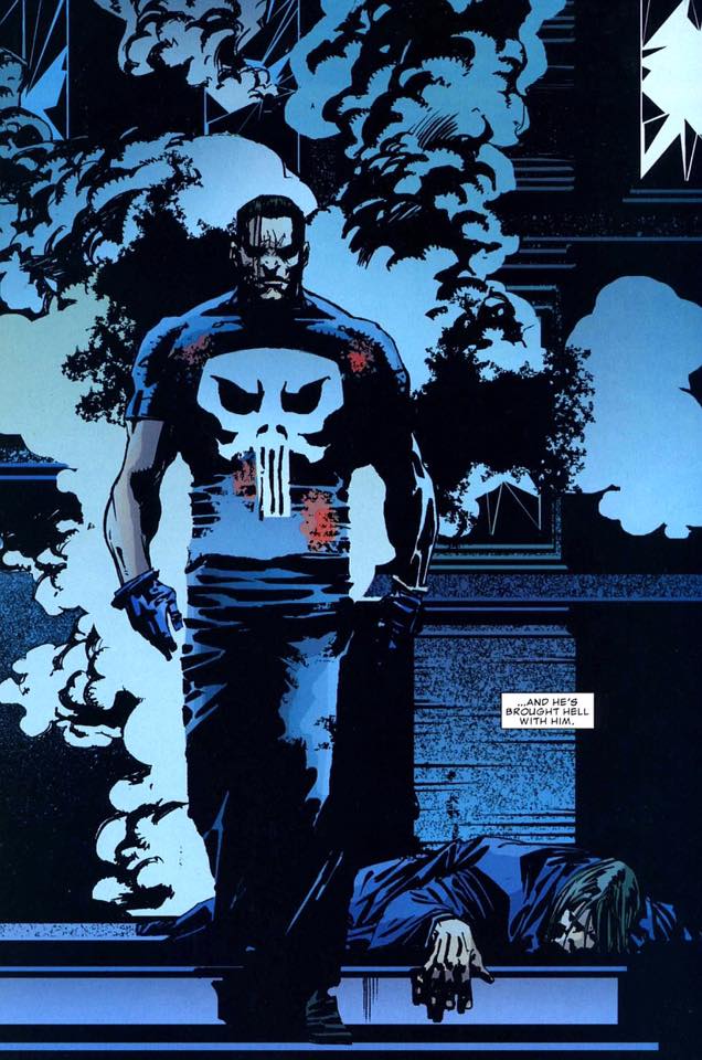 The Punisher invades The Suicide Slums in Metropolis!