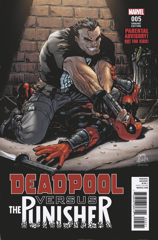I Hate Deadpool! This variant cover says it all.