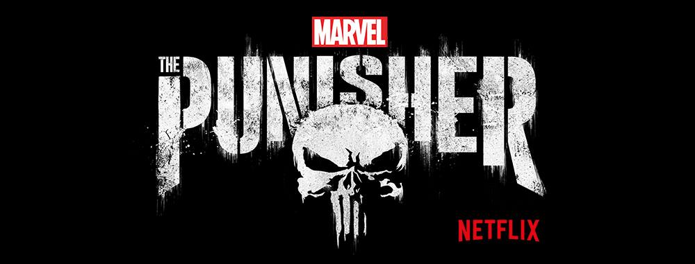 The Official logo of Netflix's The Punisher.
