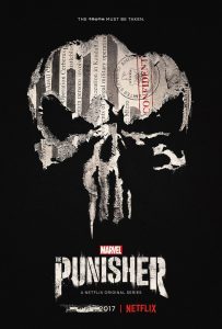 The Punisher poster that says "The Truth Must Be Taken."