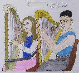 Kastle-harp-art